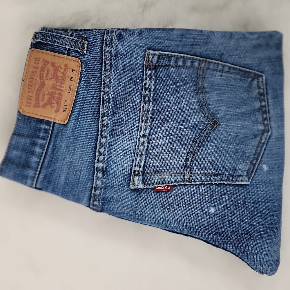 Levis Red Tag 511 Size 16 Reg 28 Jeans - Picture 3 of 17